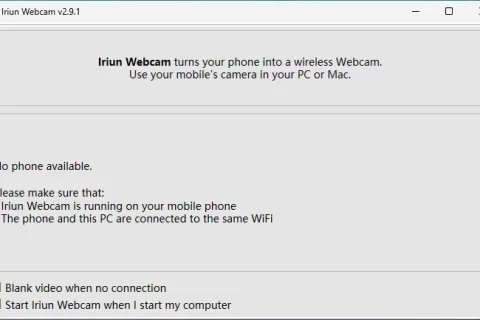 如何用手机充当电脑摄像头和麦克风？手把手教你玩转 Iriun Webcam、AudioRelay、WO Mic