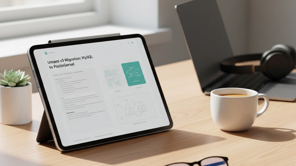 Umami v3 Migration MySQL to PostgreSQL Guide